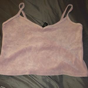 velvet tank top